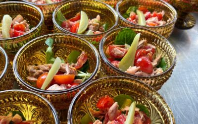 Receita salpicón de Lirio de Ribeira by Chicolino