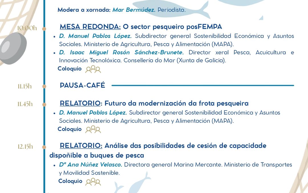 El futuro de la flota pesquera se debate el 11 de septiembre en Ribeira